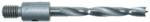 Magnate C1764 Brad Point 7/16"-14 Threaded Shank Carbide Tipped Drill Bit - 17/64" Cutting Diameter