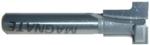 MAGNATE C5004 Key Hole Router Bit - 5/16" Under-Cut; 1/4" Shank Diameter; 2 Flute; 1/2" Cutting Length; 1/2" Cutting Diameter; Carbide Tipped