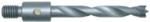 Magnate C62102 Brad Point 7/16"-14 Threaded Shank Carbide Tipped Drill Bit - 7/16" Cutting Diameter