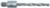 Magnate C62103 Brad Point 7/16"-14 Threaded Shank Carbide Tipped Drill Bit - 1/4" Cutting Diameter