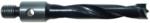Magnate C62108 Brad Point 7/16"-14 Threaded Shank Carbide Tipped Drill Bit - 1/2" Cutting Diameter