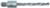Magnate C62109 Brad Point 7/16"-14 Threaded Shank Carbide Tipped Drill Bit - 1/4" Cutting Diameter