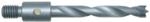 Magnate C62112 Brad Point 7/16"-14 Threaded Shank Carbide Tipped Drill Bit - 25/64" Cutting Diameter