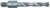 Magnate C62114 Brad Point 7/16"-14 Threaded Shank Carbide Tipped Drill Bit - 1/2" Cutting Diameter