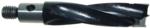 Magnate C62119E Brad Point 7/16"-14 Threaded Shank Carbide Tipped Drill Bit - 1" Cutting Diameter, 4-1/2" Cutting Length, 6" Overall Length