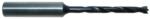 Magnate C62189 Brad Point Drill Bit, 1/2" x 2" Shank For Spur Machine - 1/4" Cutting Diameter