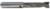 Magnate C62292 Adjustable Counterbore, 1/2" x 2" Shank Carbide Tipped - 3/8" Outside Diameter; 3/16" Inside Diameter