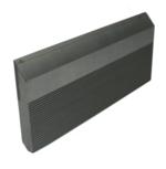 Skarpaz CB25112 25" Carbide Inlay Molder Knife - 1-1/2" Width; 5/16" Thickness; 14mm Carbide Inlay; Corrugated-Back, 1 Knife/Package
