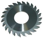 Magnate CN2377 Conical Scoring Saw Blade with Giben Panel Saw - 125mm Diameter; 24 Tooth; 4.4/5.4mm Kerf; 3.2mm Plate