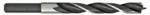 Magnate DBP106 Brad Point Drill Bit - 11/32" Drill Diameter; 11/32" Shank Diameter; 2-3/4" Flute Height; 4-7/8" Overall Length; Chrome VMdlum Steel, Pouched