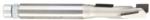 Amana DRB-192 PCD Tipped Compression Router Bit - 1+1 Flute; 3/8" Cutting Diameter; 1-1/4" Cutting Height; 3/8" Shank Diameter; 3" Overall Length; 1-1/2" Shank Length; Max 24,000 RPM; Right-Handed