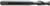Magnate EM1110 End Mills, 2-Flute Solid Carbide - 1/8" Mill Diameter; 1/8" Shank Diameter; 1/2" Flute Height; 1-1/2" Overall Length; Single End Center Cutting, Regular Length, Right Hand, 30 degree Helix