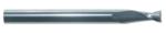Magnate EM1117 End Mills, 2-Flute Solid Carbide - 5/32" Mill Diameter; 3/16" Shank Diameter; 5/16" Flute Height; 2" Overall Length; Single End Center Cutting, Stub Length, Right Hand, 30 degree Helix