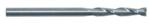 Magnate EM1123 End Mills, 2-Flute Solid Carbide - 1/4" Mill Diameter; 1/4" Shank Diameter; 1-1/2" Flute Height; 4" Overall Length; Long Length, Single End Center Cutting, Right Hand, 30 degree Helix