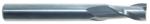Magnate EM1127 End Mills, 2-Flute Solid Carbide - 1/4" Mill Diameter; 1/4" Shank Diameter; 1/2" Flute Height; 2" Overall Length; Single End Center Cutting, Stub Length, Right Hand, 30 degree Helix