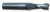 Magnate EM1152 End Mills, 2-Flute Solid Carbide - 29/64" Mill Diameter; 1/2" Shank Diameter; 1" Flute Height; 3" Overall Length; Single End Center Cutting, Regular Length, Right Hand, 30 degree Helix