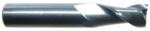 Magnate EM1158 End Mills, 2-Flute Solid Carbide - 1/2" Mill Diameter; 1/2" Shank Diameter; 1" Flute Height; 3" Overall Length; Single End Center Cutting, Regular Length, Right Hand, 30 degree Helix