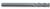 Magnate EM1208 End Mills, 4-Flute Solid Carbide - 7/64" Mill Diameter; 1/8" Shank Diameter; 3/8" Flute Height; 1-1/2" Overall Length