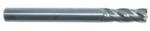Magnate EM1224 End Mills, 4-Flute Solid Carbide - 15/64" Mill Diameter; 3/4" Flute Height; 1/4" Shank Diameter; 2-1/2" Overall Length; Single End Center Cutting, Regular Length, Right Hand, 30 degree Helix