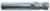 Magnate EM1248 End Mills, 4-Flute Solid Carbide - 27/64" Mill Diameter; 7/8" Flute Height; 7/16" Shank Diameter; 2-1/2" Overall Length; Single End Center Cutting, Regular Length, Right Hand, 30 degree Helix
