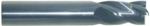 Magnate EM1258 End Mills, 4-Flute Solid Carbide - 1/2" Mill Diameter; 1" Flute Height; 1/2" Shank Diameter; 3" Overall Length; Single End Center Cutting, Regular Length, Right Hand, 30 degree Helix
