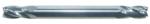 Magnate EM1419 End Mills, 4-Flute Solid Carbide - 3/16" Mill Diameter; 3/16" Shank Diameter; 3/8" Flute Height; 2" Overall Length; Double End Center Cutting, Right Hand, 30 degree Helix