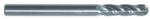 Magnate EM1502 End Mills, Ball Nose, 2-Flute Solid Carbide - 1/8" Mill Diameter; 1/8" Shank Diameter; 1/2" Flute Height; 1-1/2" Overall Length; Single End Center Cutting, Right Hand, 30 degree Helix