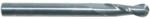 Magnate EM1506 End Mills, Ball Nose, 2-Flute Solid Carbide - 3/16" Mill Diameter; 3/16" Shank Diameter; 5/8" Flute Height; 2" Overall Length; Single End Center Cutting, Right Hand, 30 degree Helix