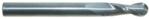 Magnate EM1515 End Mills, Ball Nose, 4-Flute Solid Carbide - 5/16" Mill Diameter; 5/16" Shank Diameter; 7/8" Flute Height; 2-1/2" Overall Length; Single End Center Cutting, Right Hand, 30 degree Helix