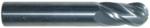 Magnate EM1531 End Mills, Ball Nose, 4-Flute Solid Carbide - 1" Mill Diameter; 1" Shank Diameter; 1-1/2" Flute Height; 4" Overall Length; Single End Center Cutting, Right Hand, 30 degree Helix