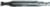 Magnate EM2412 End Mills, Cobalt M42, 2 Flute Double End Center Cutting - 9/32" Mill Diameter; 3/8" Shank Diameter; 9/16" Flute Height; 3-1/8" Overall Length; Right Hand, 30 degree Helix, Weldon Shank