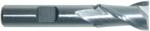 Magnate EM2604 End Mills, Cobalt M42, 2 Flute Single End Center Cutting - 3/16" Mill Diameter; 3/8" Shank Diameter; 7/16" Flute Height; 2-5/16" Overall Length; Right Hand, 30 degree Helix, Weldon Shank
