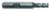 Magnate EM2708 End Mills, Cobalt M42, 4 Flute Single End Center Cutting - 5/16" Mill Diameter; 3/8" Shank Diameter; 3/4" Flute Height; 2-1/2" Overall Length; Right Hand, 30 degree Helix, Weldon Shank