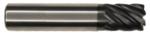 MAGNATE EMA2022SQ AlTiN Coated 4-Flute End Mill, - 1/2" Mill Diameter; 1" Flute Height; 1/2" Shank Diameter; 3" Overall Length; Square Corner; Solid Carbide, High Performance 38-Degree Helix, Single End, Right-Handed