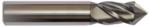 Magnate EMT8445 TiAlN Coated 82-Degree Chamfer End Mill - 5/16" Mill Diameter; 13/16" Flute Height; .179" Angle Height; 5/16" Shank Diameter; 2-1/2" Overall Length; 4-Flute Solid Carbide, 35-Degree Helix, Single End Center Cutting, Right-Handed