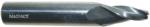 MAGNATE FE10-809 Flat End 10 Degree Tapered End Mill - 1/2" Tip; 2-1/4" Flute Height; 1" Shank Diameter; 4-3/4" Overall Length; 4 Flute; Solid Carbide, Up-Cut