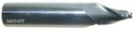 MAGNATE FE15-405A Flat End 15 Degree Tapered End Mill - 1/4" Tip; 1-1/4" Flute Height; 1/2" Shank Diameter; 3-1/2" Overall Length; 3 Flute; Solid Carbide, Up-Cut