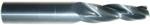 MAGNATE FE4-203 Flat End 4 Degree Tapered End Mill - 1/8" Tip; 3/4" Flute Height; 1/4" Shank Diameter; 2-1/2" Overall Length; 3 Flute; Solid Carbide, Up-Cut