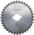 Skarpaz GR1040T-3 Gang Rip Saw Blade - 10" Diameter; 40 Tooth; 3" Bore; 15TCG Grind; .085" Plate; .125" Kerf; 3 pinholes; Carbide Tipped