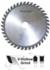 Magnate H2234 Hollow Face Circular Saw Blades - 220mm Diameter; 40 Tooth; 30mm Bore; V-Hollow Grind; 12 degree Hook; 3.2mm Kerf; 2.2mm Plate