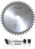 Magnate H3036 Hollow Face Saw Blade - 303mm Diameter; 60 Tooth; 3.2mm Kerf; 2.2mm Plate; 2 combi pin holes 2/7/42mm - 2/9/46mm - 2/10/60mm; Carbide Tipped, 30mm Bore, 12 Degree Hook, V-Hollow Grind