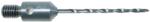 Magnate H62004 Brad Point 7/16"-14 Shank Drill Bit - 1/8" Cutting Diameter; 3" Cutting Length, 4-1/2" Overall Length, Right Rotation, High Speed Steel (HSS) Dowel