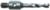 Magnate H62032 Brad Point 7/16"-14 Threaded Shank HSS Drill Bit - 5/16" Cutting Diameter