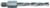 Magnate H62037 Brad Point 7/16"-14 Threaded Shank HSS Drill Bit - 5/16" Cutting Diameter