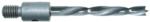 Magnate H62037 Brad Point 7/16"-14 Threaded Shank HSS Drill Bit - 5/16" Cutting Diameter