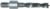 Magnate H62038 Brad Point 7/16"-14 Threaded Shank HSS Drill Bit - 3/8" Cutting Diameter