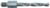 Magnate H62044 Brad Point 7/16"-14 Shank Drill Bit - 5/16" Cutting Diameter; 3" Cutting Length, 4-1/2" Overall Length, Right Rotation, M2 HSS Dowel
