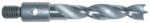 Magnate H62049 Brad Point 7/16"-14 Shank Drill Bit - 29/64" Cutting Diameter; 3" Cutting Length, 4-1/2" Overall Length, Right Rotation, High Speed Steel (HSS) Dowel