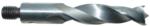Magnate H62052 Brad Point 7/16"-14 Shank Drill Bit - 5/8" Cutting Diameter; 3" Cutting Length, 4-1/2" Overall Length, Right Rotation, High Speed Steel (HSS) Dowel
