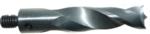 Magnate H62053 Brad Point 7/16"-14 Shank Drill Bit - 3/4" Cutting Diameter; 3" Cutting Length, 4-1/2" Overall Length, Right Rotation, High Speed Steel (HSS) Dowel